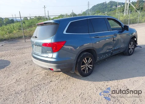 2017 Honda Pilot Ex from USA, damaged, VIN 5FNYF6H40HB058943